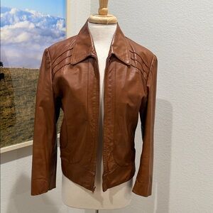 Wilson Women's Tan Leather Jacket